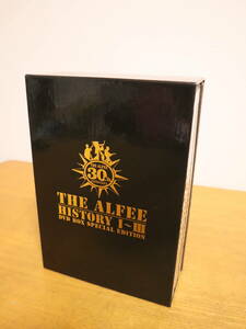 THE ALFEE アルフィー THE ALFEE 30th HISTORY Ⅰ～Ⅲ DVD BOX SPECIAL EDITION 　DVD+ポストカード　★ディスク美品・ポストカード未開封