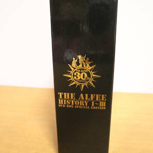 THE ALFEE アルフィー THE ALFEE 30th HISTORY Ⅰ～Ⅲ DVD BOX SPECIAL EDITION  DVD+ポストカード ★ディスク美品・ポストカード未開封の画像3