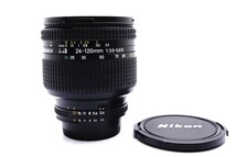★美品★ Nikon AF NIKKOR 24-120mm F3.5-4.5 D Lens ニコン レンズ 完動 キレイ ◆639_画像1
