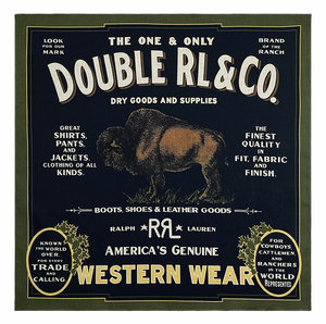  бандана носовой платок шарф Vintage RRL Buffalo не использовался FGN9