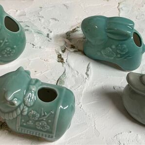 干支!新品箱付き!子・丑・卯・辰 陶器 置物 おまとめ買いお得!値引きします!