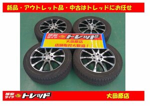 大田原店★新品ホイールタイヤSET4本★ブロンクスWZ-8 16インチ6.5Ｊ★ピレリ アイスアシンメトリコプラス 205/55R16★86/CT200ｈなど