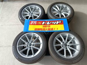 ★山形店 中古夏タイヤ＆ホイール4本セット スープラ 1775/85 112 5H ＋24/+26 各2本 & スポーツコンタクト 225/50R17x2 255/45R17x2