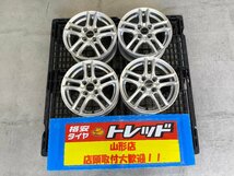 ★山形店 中古ホイール&新品夏タイヤ4本セット バルミナ 1455 100 4H +45 & グッドイヤー EG01 175/70R14 84S 2024年製 ヤリス フィット等_画像2