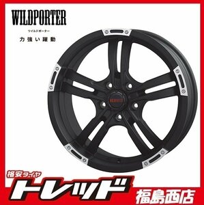 ★福島西★送料無料★新品タイヤホイール4本セット WILDPOTER CROSS FIVE 17インチ 7.5J-1145H+35＆ウィンラン R380 225/60R17