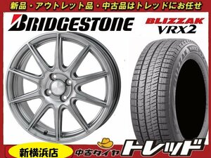 トレッド新横浜師岡店 新品ホイール スタッドレス 4本SET 14インチ ヒューマンライン SS-010 VRX2 155/65R14 2023年製 N-BOX