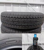 ★山形店 中古サマータイヤ4本セット ダンロップ グラントレック AT20 195/80R15 96S 2022年製 ジムニーシエラに_画像2