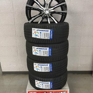 送料無料！『札幌東苗穂店』新品サマータイヤ&ホイールセット ウィンラン225/35R19 & LEWIS W05 19インチ 7.5Jの画像1