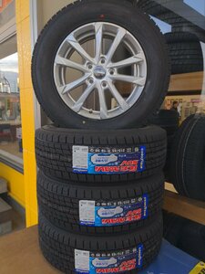 大田原店★新品ホイールタイヤSET 4本★グレイシズ GC36F 16インチ6.5Ｊ★グッドイヤー アイスナビSUV 215/65R16★アルファードなど