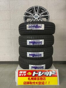 『札幌東苗穂店』新品サマータイヤ&ホイールセット ラウフェン LK41 185/65R15 & W05 15インチ 5.5J 100 4H +50