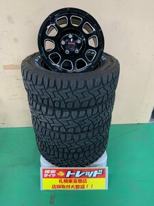 『札幌東苗穂店』中古 サマータイヤ4本&新品ホイール4本セット ワイルドポーター クロステン 16インチ 7.0J +オープンカントリー 235/70R16