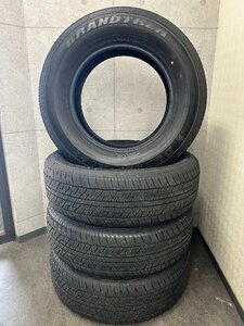 タイヤ トレッド新横浜師岡店 中古夏タイヤ 4本 DUNLOP グラントレック AT23 265/65R18 2023年製 ランクル300純正