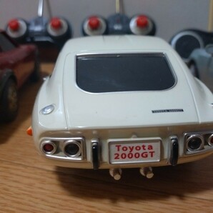 ヴィンテージ ラジコン 4台セット フェアレディ 240YB Toyota 2000GT CROWN サニトラ ダットサン レトロ ラジコンの画像4