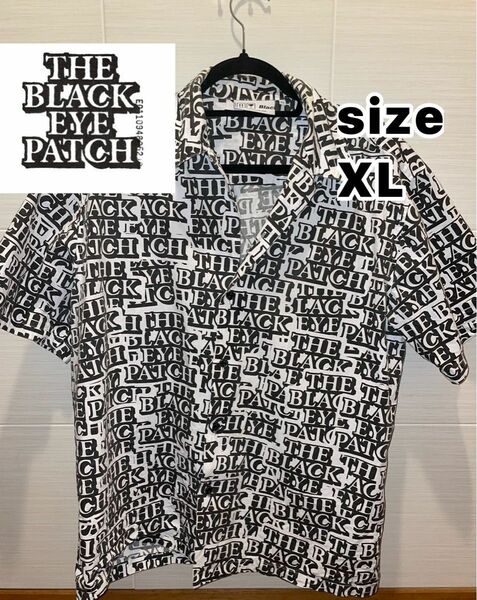 【BlackEyePatch】ブラックアイパッチ　総柄シャツ　サイズXL