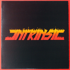 ◆ヘビメタ/ワンオーナー美品/LP◆Intrinsic「Intrinsic」No Wimp Records 007、米国盤、歌詞カード付、Speed Metal, Heavy Metal