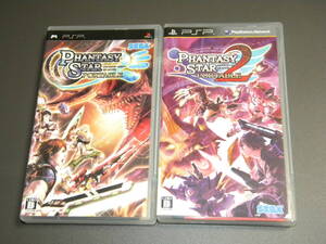 【PSP】ファンタシースターポータブル1&2セットまとめ