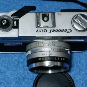 ○○ Canon Canonet QL17 G-Ⅲ G3 40mm f1.7 レンズキャップ、ストラップ レンジファインダー コンパクトフィルムカメラ 現状品 P53の画像6