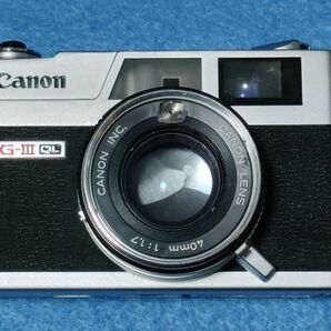 ○○ Canon Canonet QL17 G-Ⅲ G3 40mm f1.7 レンズキャップ、ストラップ レンジファインダー コンパクトフィルムカメラ 現状品 P53の画像2