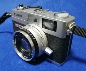00 Canon Canonet QL17 G-Ⅲ G3 40mm f1.7 lens cap, strap range finder compact film camera present condition goods P53