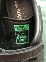 レアカラー アディダス ベルクロ スタンスミス CF コンフォート 黒 緑 ブラック グリーン ART BZ0533 adidas STAN SMITH COMFORT ベロクロ_画像8