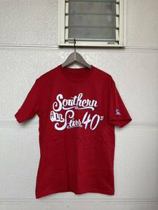 美品 サザンオールスターズ 40周年記念 ライブ Tシャツ レッド 40th 赤 RED Southern ALL Stars tee 桑田佳祐 LIVE