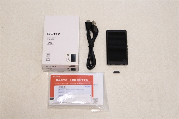 SONY NW-A55 グレイッシュブラック 中古品