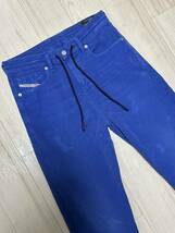 即決 カラーパンツ STRETCHJEANS DIESEL D-VIDER 069NF ディーゼル W28_画像3