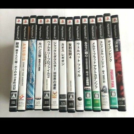 PS2ソフト 14枚セット