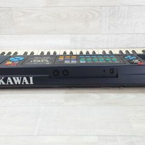 【動作OK】 KAWAI カワイ MS710 MIDI シンセサイザー キーボード スピーカー/リズム/エフェクター内蔵 レア機 AC付き G240329969の画像10