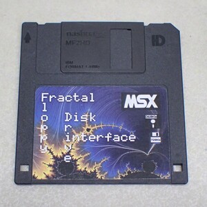 ※FDのみ MSX Fractal Disk interface MF2HD 動作未確認【GM；V0BA0143