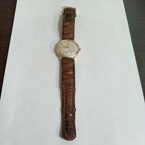 【ジャンク品】OMEGA Automatic メンズ腕時計 /14K刻印あり 