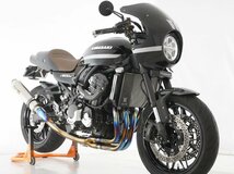 カスタム多数 Z900RSカフェ OVERフルエキ＆サブフレーム ヨシムラステップ FRカーボンフェンダー セパハン ローダウン ビレットパーツ多数_画像5