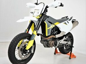  Husquarna 701 Supermoto 2020 year Leo Vince muffler rear fender less ETC attaching animation equipped under taking strengthen business trip possible loan 120 times dealer welcome 