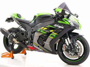 Ninja ZX-10R ABS KRT 2019年 トリックスターマフラー&バックステップ＆スライダー PUIGスクリーン カーボンエアロ ACTIVEフェンダーレス