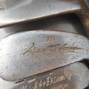 K☆MASHIE PATRICK DYCART-FIFE ACCURATE ST.ANDREWS PJTTCR など ビンテージ 木製ゴルフクラブ アイアン ◎現状品の画像6