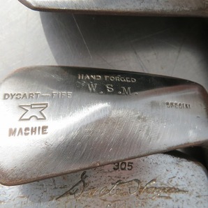 K☆MASHIE PATRICK DYCART-FIFE ACCURATE ST.ANDREWS PJTTCR など ビンテージ 木製ゴルフクラブ アイアン ◎現状品の画像5