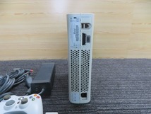 K☆ Xbox360 CONSOLE ゲーム機本体　アダプタ　コントローラー ◎通電OK_画像7