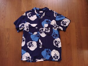 BUTCHER PRODUCTS ハワイアンシャツ　サイズ15 1/2-L-16　TIMEWORN CLOTHING