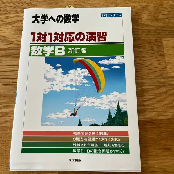 1対1対応の演習/数学B 新訂版 (大学への数学 1対1シリーズ)