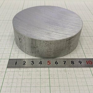 アルミ丸棒　φ100×30mm　アルミ合金 A2024　超ジュラルミン【レターパックプラス520円】《#2024-100-30》