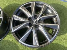 ［美品］CX-5 KF2P KFEP KF5P 純正 19インチ 4本セット アルミホイール 19×7J 114.3 ＋45 ハブ径67 MAZDA マツダ CX-8 MAZDA 6 SUV_画像4