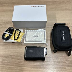 【美品】ゴルフ 距離計 ファインキャディ J5 mini 距離測定器 レーザー距離計　付属品は未使用　FineCaddie