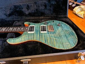 [1 jpy start ][ super-discount ]prs paul reed smith custom24 10top blue crab blue paul (pole) Lead Smith electric guitar 