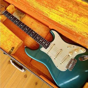 【1円スタート】Fender Custom Shop Stratocaster 1960 Lake Placid Blue ストラトキャスター レイクプラシッドブルー バーズアイメイプルの画像1
