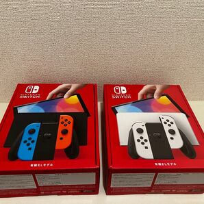 Nintendo Switch 有機ELモデル ネオンブルー ホワイト