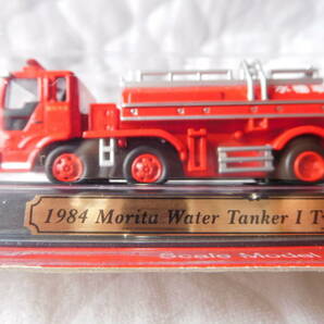 12 デルプラド 2003 世界の消防車 日本 1984 森田 ポンプ付 水槽車 I型 Morita Water Tanker I Type スケール1：87 delPrado 未開封 未使用の画像3