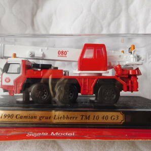 16 デルプラド 2003 世界の消防車 1990 Camion grue Liebherr TM 10 40 G3 カミオン リープヘル クレーントラック スケール1：80 未使用の画像2