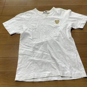 E-13　コムデギャルソン/PLAY（日本製）　サイズ S！　Tシャツ