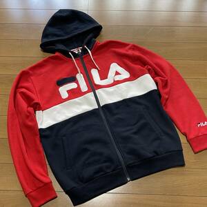 Y-10　フィラ/FILA　サイズ M！　ジップ パーカーJKT