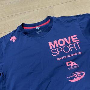 G-19 デサント（MOVE SPORT） サイズ L・紺！ DRY Tシャツの画像2